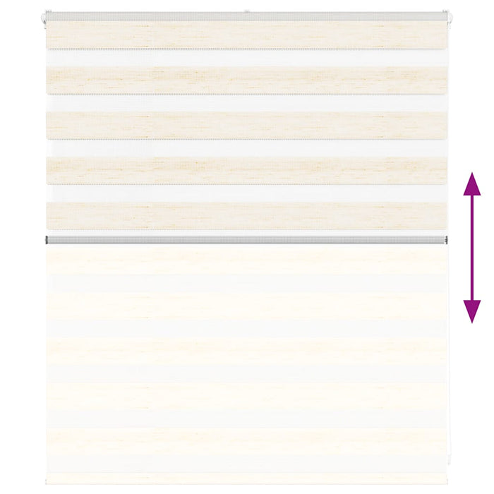 Tenda a Rullo Zebra Larghezza Tessuto 120,9 cm Poliestere 4014630