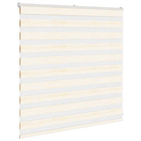 vidaXL Tenda a Rullo Zebra Larghezza Tessuto 145,9 cm Poliestere