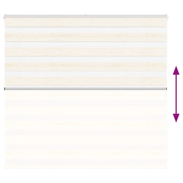 Tenda a Rullo Zebra Larghezza Tessuto 155,9 cm Poliestere 4014637