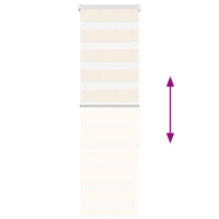 Tenda a Rullo Zebra Larghezza Tessuto 40,9 cm Poliestere 4014640