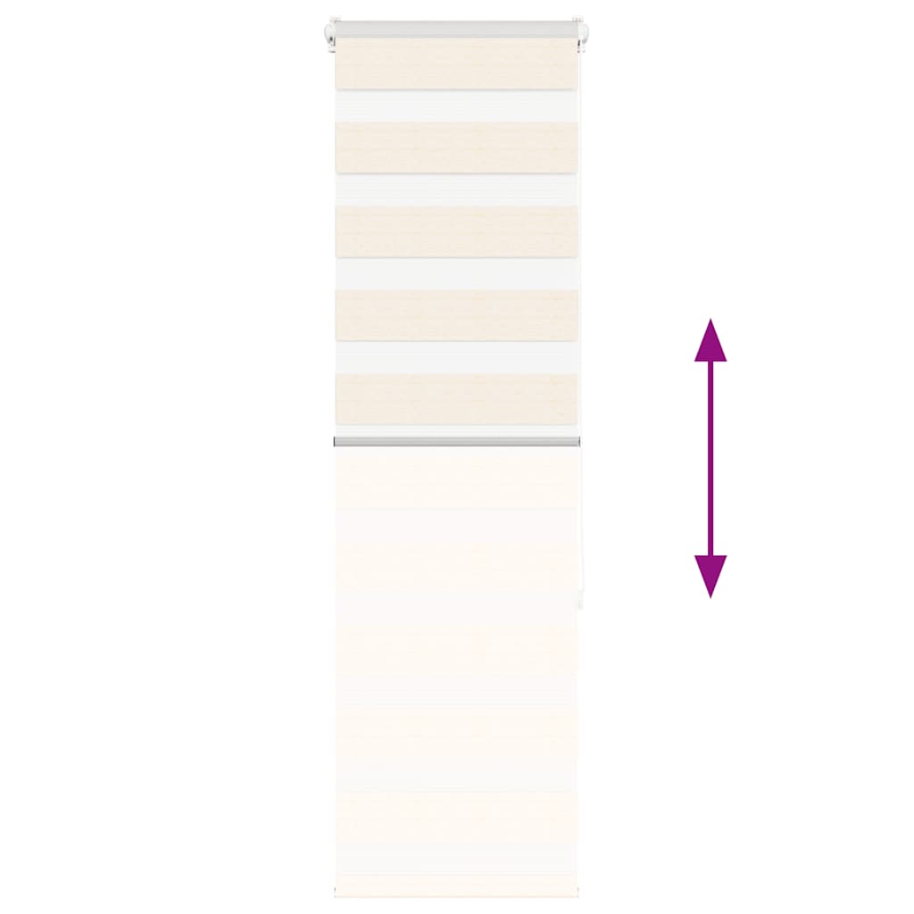 Tenda a Rullo Zebra Larghezza Tessuto 45,9 cm Poliestere 4014641