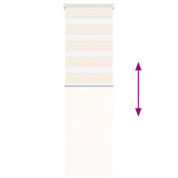 Tenda a Rullo Zebra Larghezza Tessuto 45,9 cm Poliestere 4014641