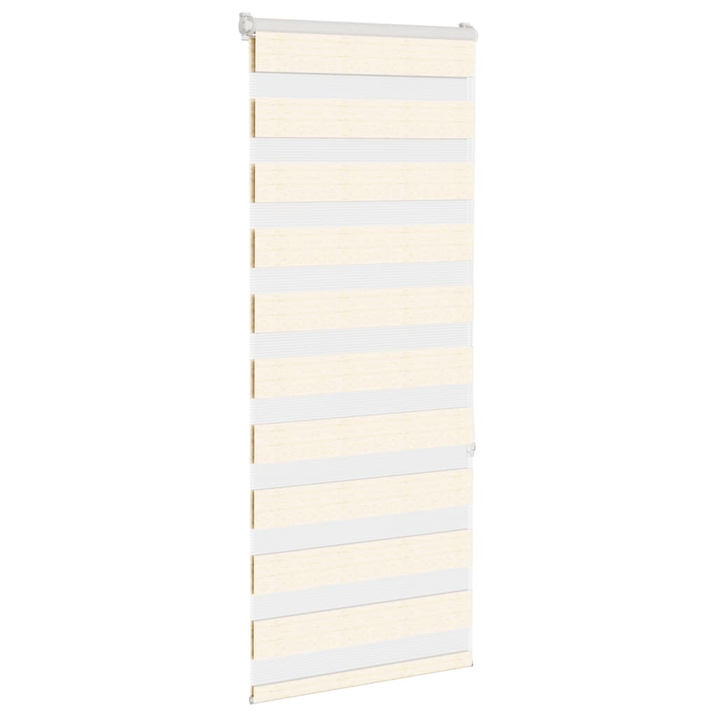 vidaXL Tenda a Rullo Zebra Larghezza Tessuto 50,9 cm Poliestere