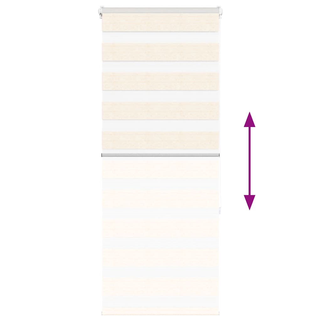 Tenda a Rullo Zebra Larghezza Tessuto 55,9 cm Poliestere 4014643