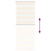 Tenda a Rullo Zebra Larghezza Tessuto 55,9 cm Poliestere 4014643