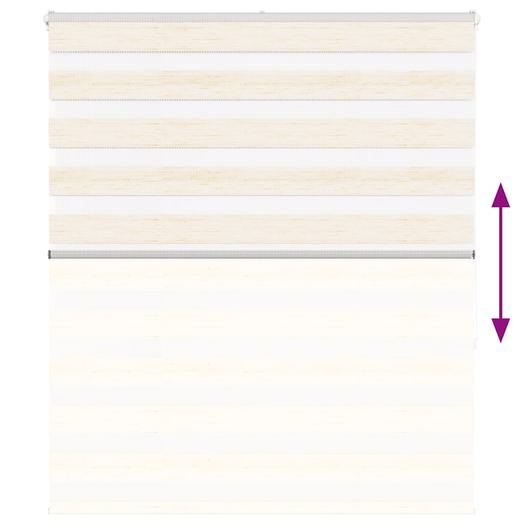 Tenda a Rullo Zebra Larghezza Tessuto 120,9 cm Poliestere 4014656