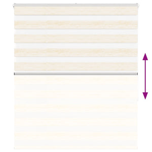 Tenda a Rullo Zebra Larghezza Tessuto 120,9 cm Poliestere 4014656