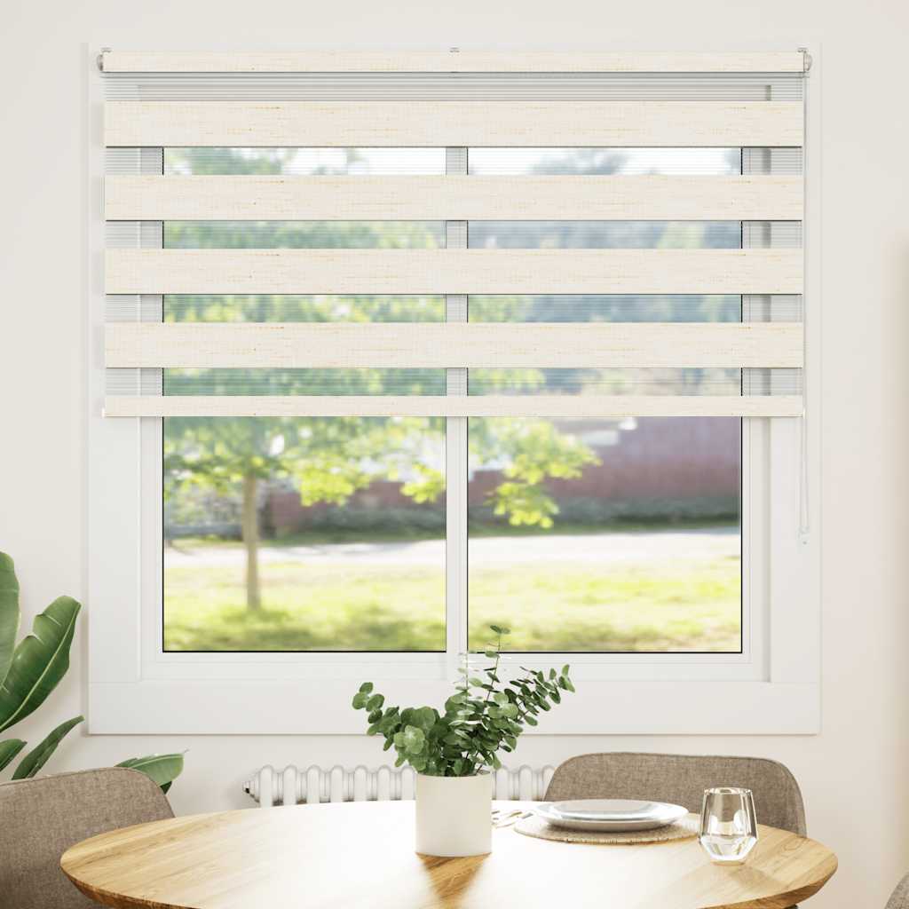 Tenda a Rullo Zebra Larghezza Tessuto 135,9 cm Poliestere