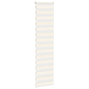 vidaXL Tenda a Rullo Zebra Larghezza Tessuto 50,9 cm Poliestere