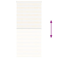 Tenda a Rullo Zebra Larghezza Tessuto 105,9 cm Poliestere