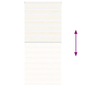 Tenda a Rullo Zebra Larghezza Tessuto 105,9 cm Poliestere