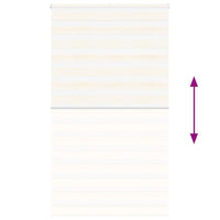 Tenda a Rullo Zebra Larghezza Tessuto 120,9 cm Poliestere 4014682