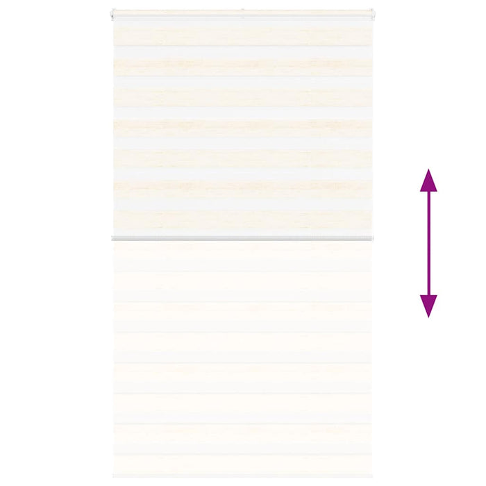 Tenda a Rullo Zebra Larghezza Tessuto 120,9 cm Poliestere 4014682