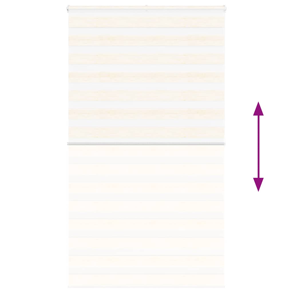 Tenda a Rullo Zebra Larghezza Tessuto 130,9 cm Poliestere