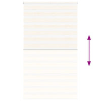 Tenda a Rullo Zebra Larghezza Tessuto 130,9 cm Poliestere
