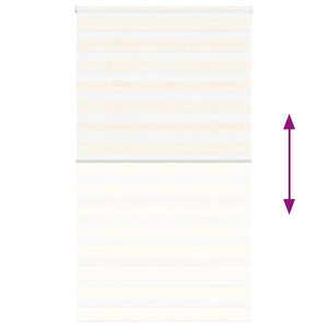 Tenda a Rullo Zebra Larghezza Tessuto 130,9 cm Poliestere