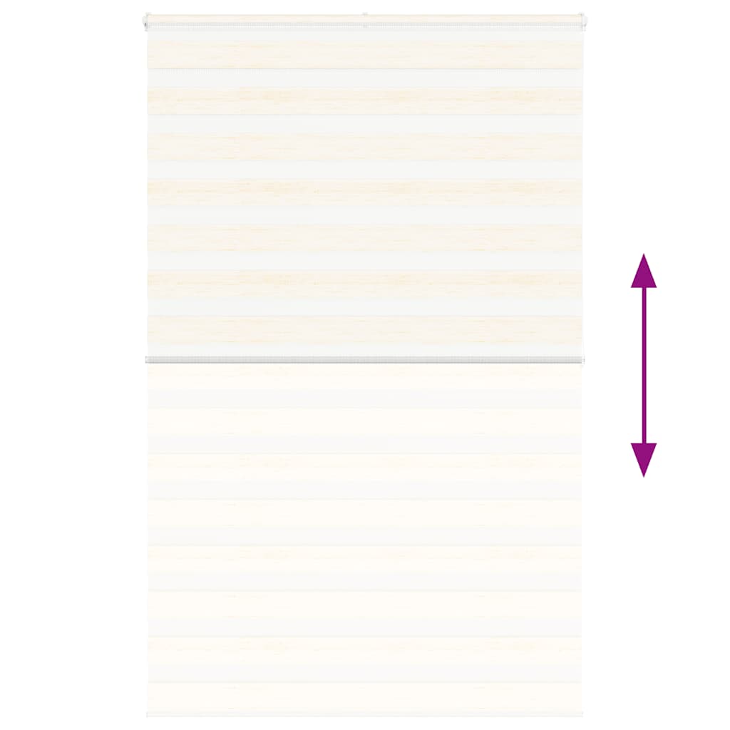 Tenda a Rullo Zebra Larghezza Tessuto 135,9 cm Poliestere