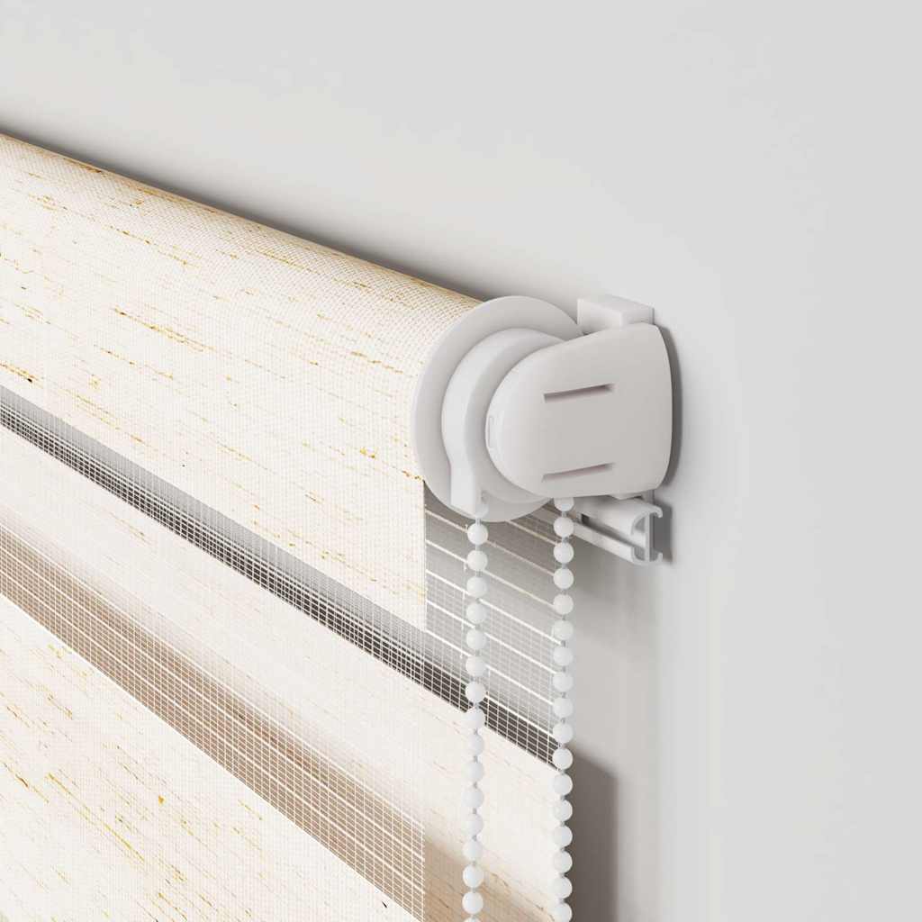 vidaXL Tenda a Rullo Zebra Larghezza Tessuto 70,9 cm Poliestere