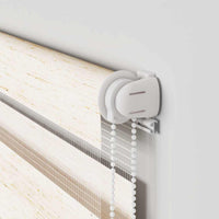 vidaXL Tenda a Rullo Zebra Larghezza Tessuto 70,9 cm Poliestere