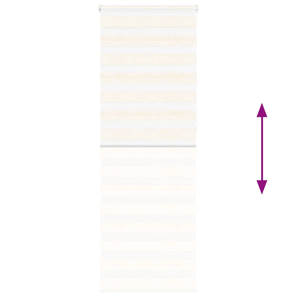 Tenda a Rullo Zebra Larghezza Tessuto 75,9 cm Poliestere