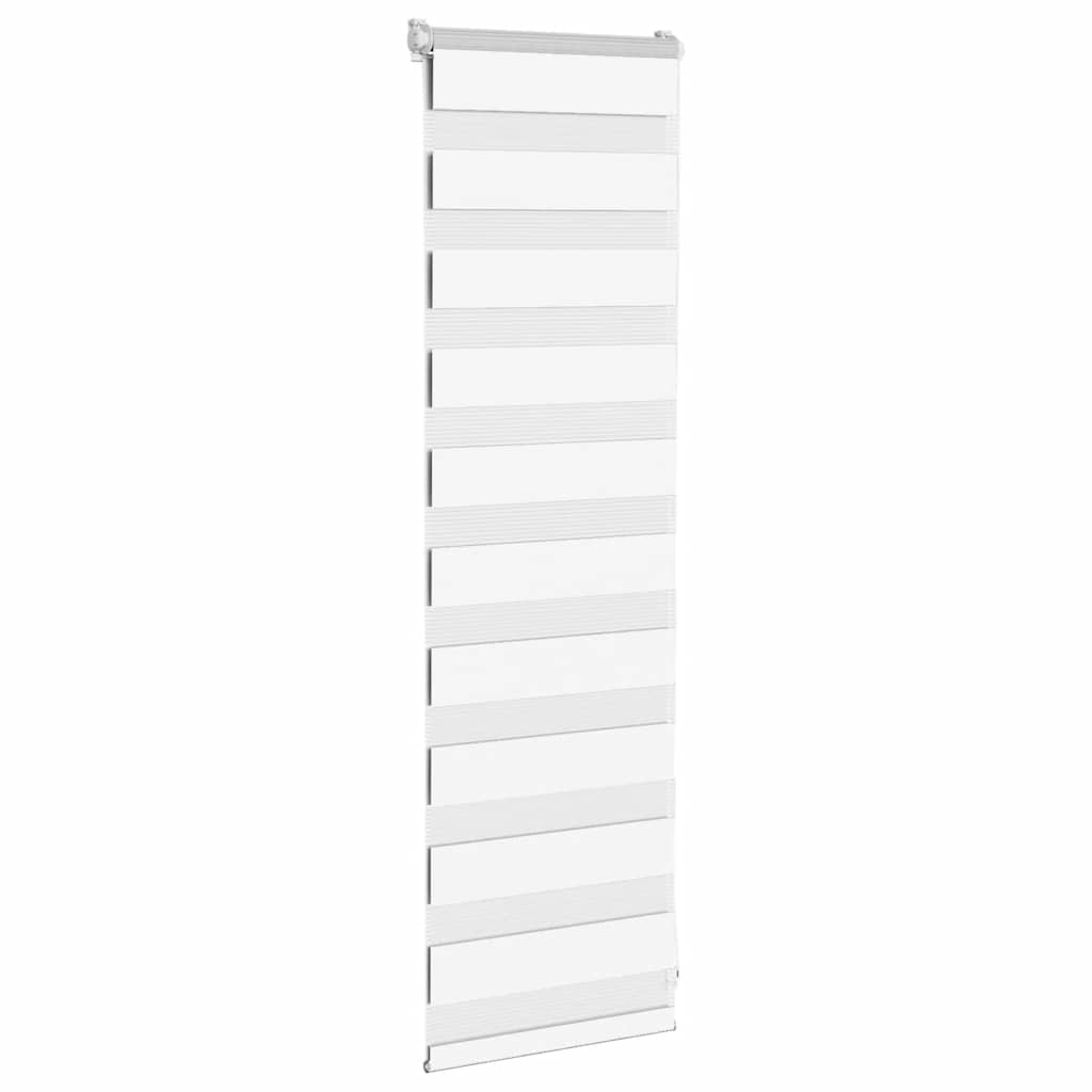 vidaXL Tenda a Rullo Zebra Larghezza Tessuto 40,9 cm Poliestere