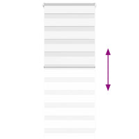 Tenda a Rullo Zebra Larghezza Tessuto 50,9 cm Poliestere 4014720