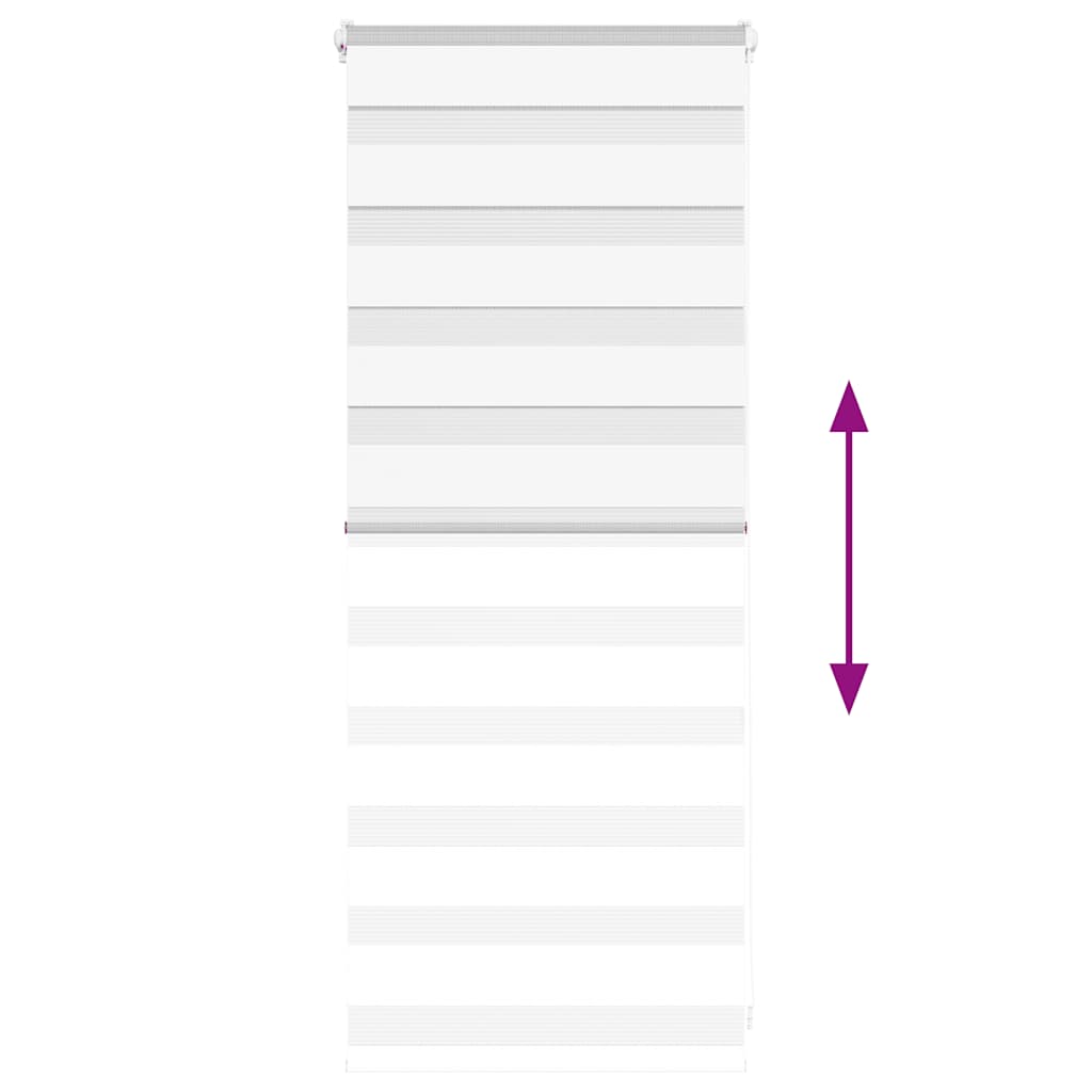 Tenda a Rullo Zebra Larghezza Tessuto 60,9 cm Poliestere 4014722