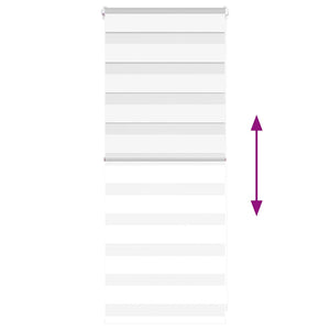 Tenda a Rullo Zebra Larghezza Tessuto 60,9 cm Poliestere 4014722