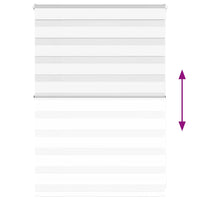 Tenda a Rullo Zebra Larghezza Tessuto 100,9 cm Poliestere 4014730