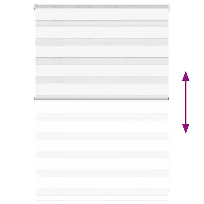 Tenda a Rullo Zebra Larghezza Tessuto 100,9 cm Poliestere 4014730