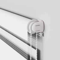 vidaXL Tenda a Rullo Zebra Larghezza Tessuto 105,9 cm Poliestere