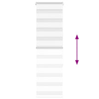 Tenda a Rullo Zebra Larghezza Tessuto 45,9 cm Poliestere 4014745