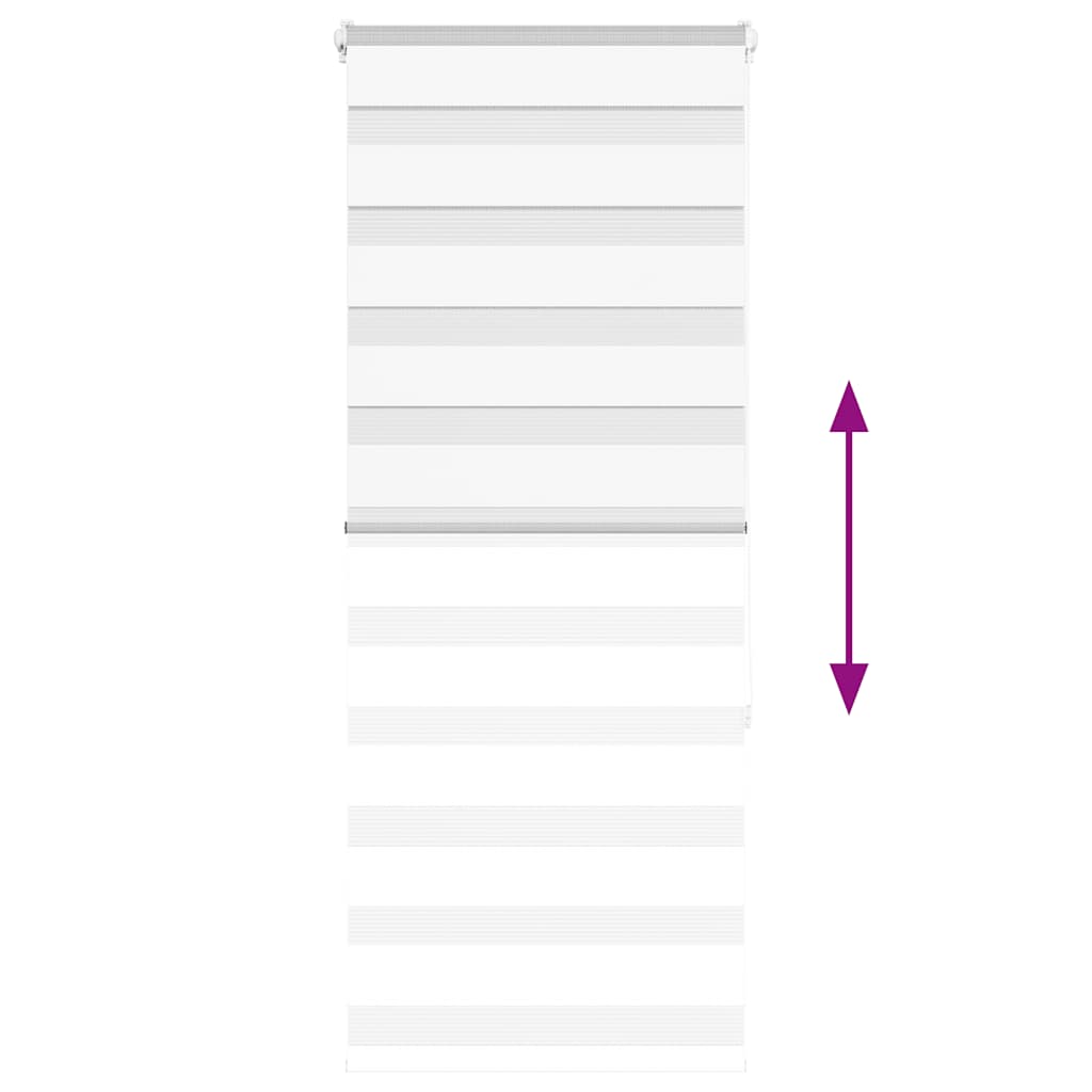 Tenda a Rullo Zebra Larghezza Tessuto 50,9 cm Poliestere 4014746