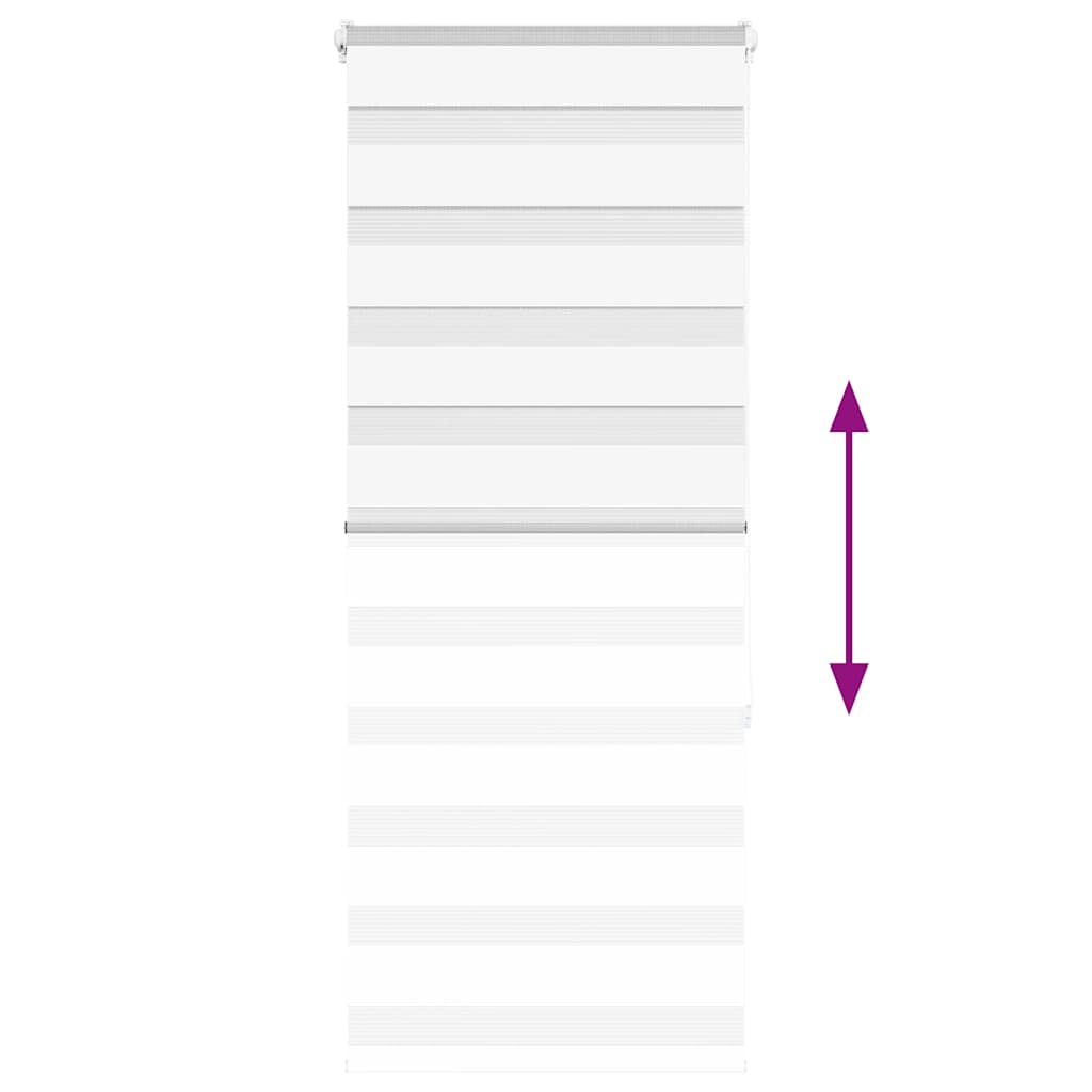 Tenda a Rullo Zebra Larghezza Tessuto 60,9 cm Poliestere