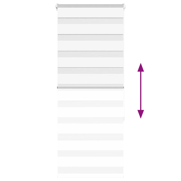 Tenda a Rullo Zebra Larghezza Tessuto 60,9 cm Poliestere 4014748