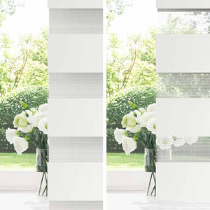 Tenda a Rullo Zebra Larghezza Tessuto 70,9 cm Poliestere 4014750