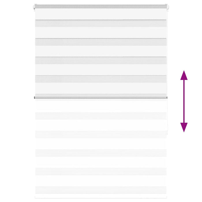 Tenda a Rullo Zebra Larghezza Tessuto 105,9 cm Poliestere