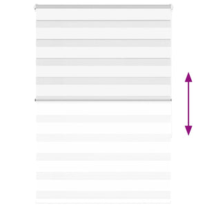 Tenda a Rullo Zebra Larghezza Tessuto 105,9 cm Poliestere 4014757