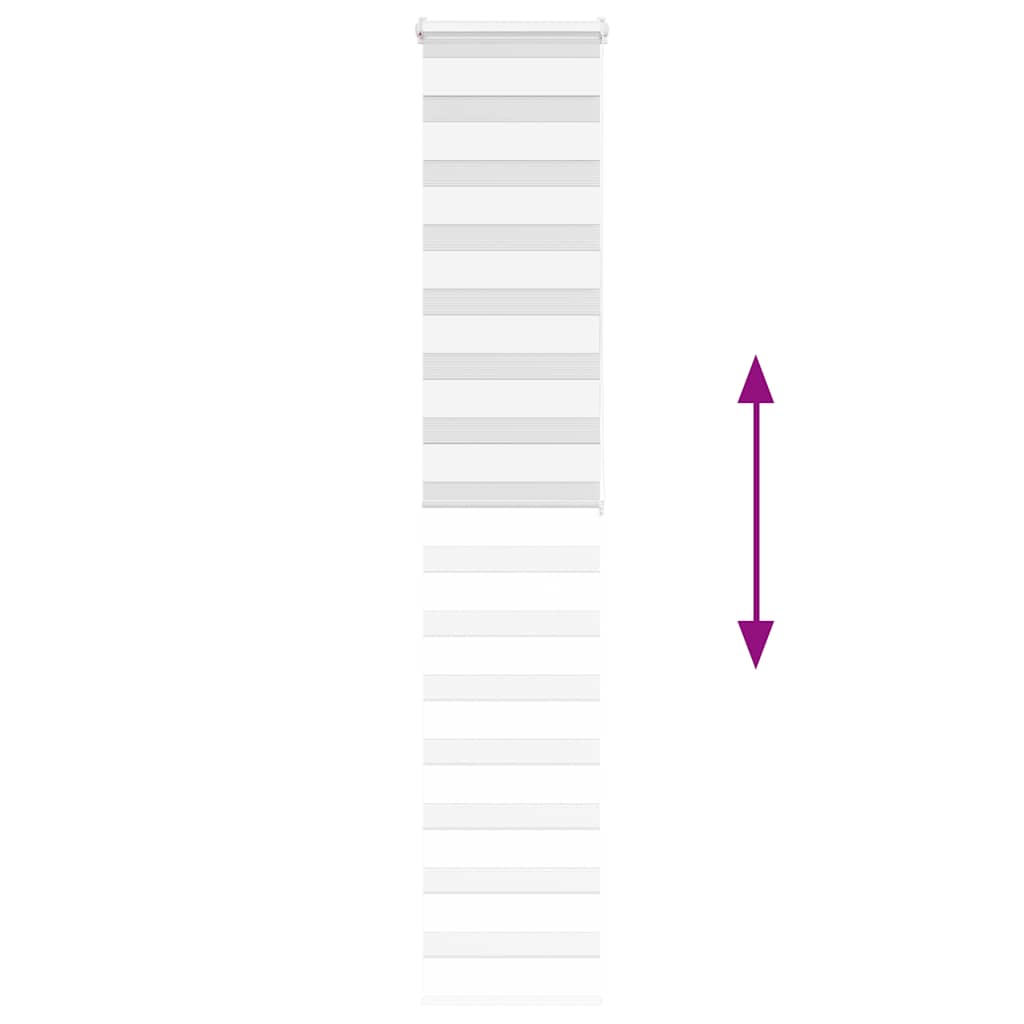 Tenda a Rullo Zebra Larghezza Tessuto 40,9 cm Poliestere 4014770