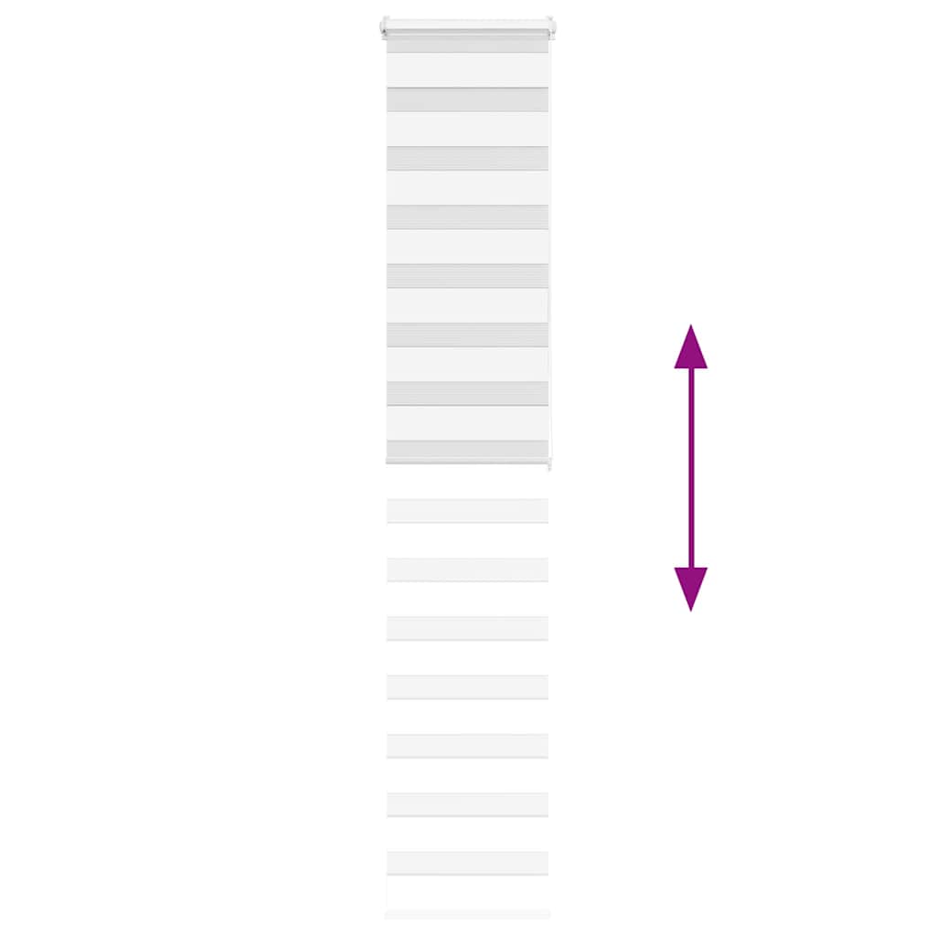 Tenda a Rullo Zebra Larghezza Tessuto 45,9 cm Poliestere 4014771