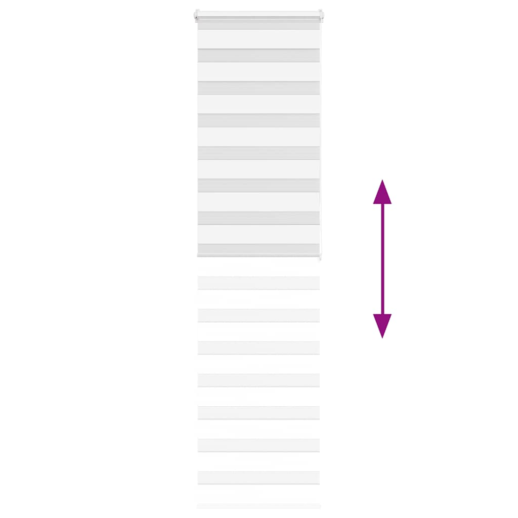 Tenda a Rullo Zebra Larghezza Tessuto 60,9 cm Poliestere 4014774