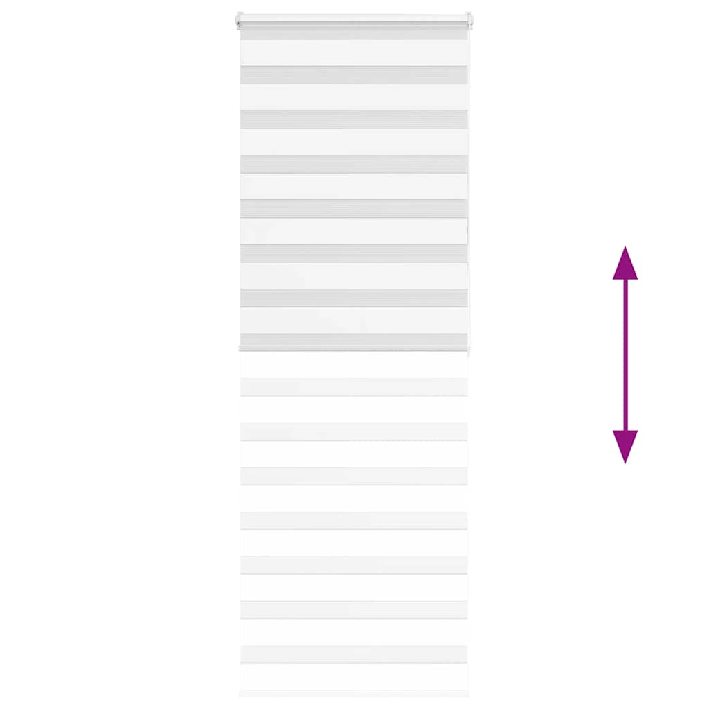 Tenda a Rullo Zebra Larghezza Tessuto 65,9 cm Poliestere 4014775