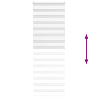 Tenda a Rullo Zebra Larghezza Tessuto 65,9 cm Poliestere 4014775