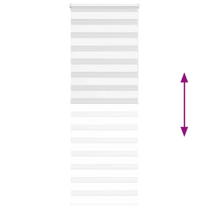 Tenda a Rullo Zebra Larghezza Tessuto 65,9 cm Poliestere 4014775