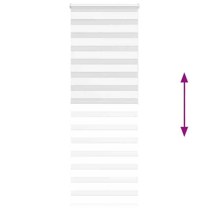 Tenda a Rullo Zebra Larghezza Tessuto 65,9 cm Poliestere 4014775