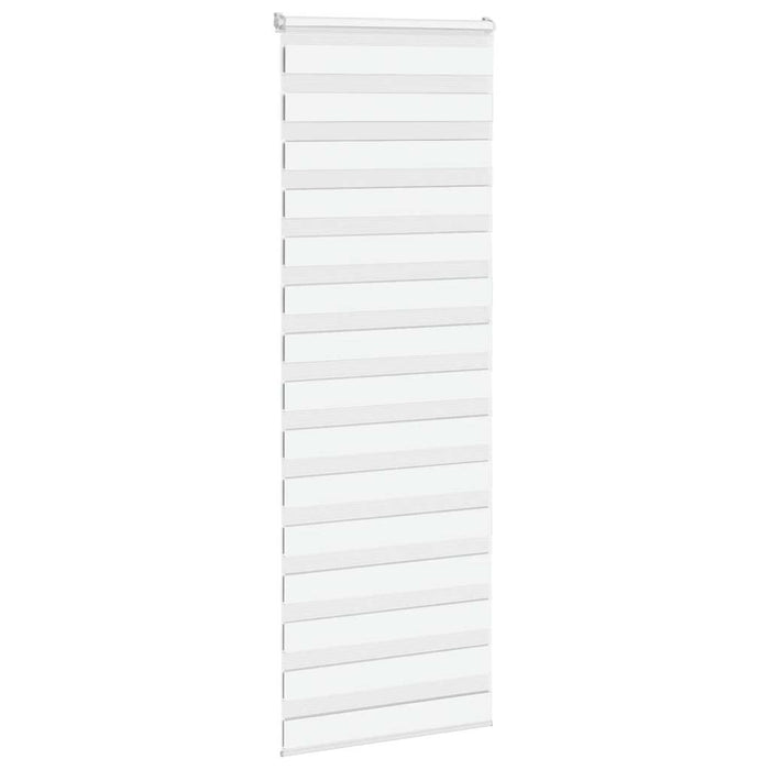 vidaXL Tenda a Rullo Zebra Larghezza Tessuto 70,9 cm Poliestere