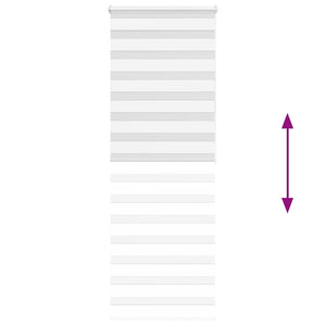 Tenda a Rullo Zebra Larghezza Tessuto 70,9 cm Poliestere 4014776