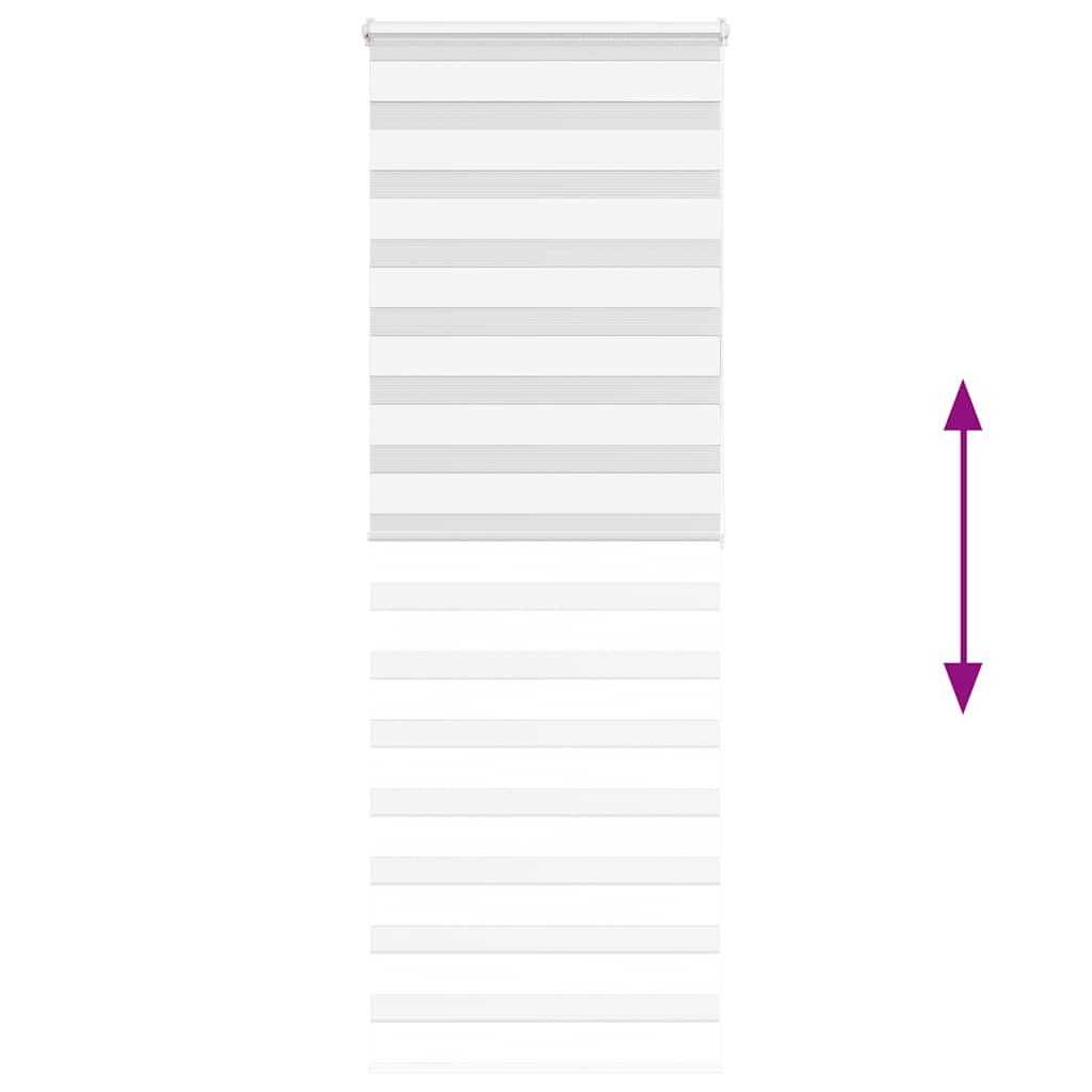 Tenda a Rullo Zebra Larghezza Tessuto 75,9 cm Poliestere 4014777