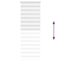 Tenda a Rullo Zebra Larghezza Tessuto 75,9 cm Poliestere 4014777