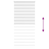 Tenda a Rullo Zebra Larghezza Tessuto 90,9 cm Poliestere 4014780